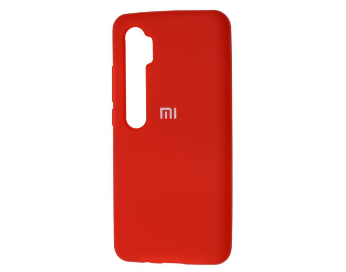 Чехол-силикон оригинал Full Soft Matte Xiaomi Mi10 Lite Red