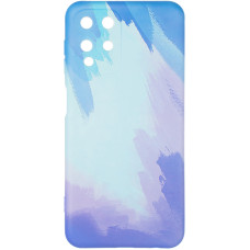 Чехол-силикон Watercolor Case Samsung A225, A22/ M325, M32 Blue