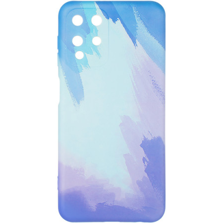 Чехол-силикон Watercolor Case Samsung A225, A22/ M325, M32 Blue