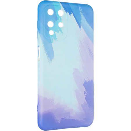 Чехол-силикон Watercolor Case Samsung A225, A22/ M325, M32 Blue