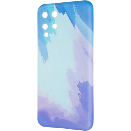 Чехол-силикон Watercolor Case Samsung A225, A22/ M325, M32 Blue