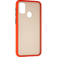Чехол-силикон Gelius Bumper Mat Samsung M307 M30s / M215 M21 Red