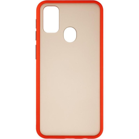 Чехол-силикон Gelius Bumper Mat Samsung M307 M30s / M215 M21 Red