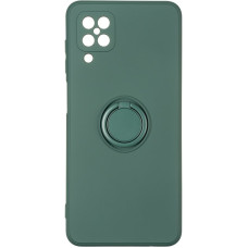 Чехол-силикон Gelius Ring Holder Case Samsung A125, A12 / M127, M12 Dark Green