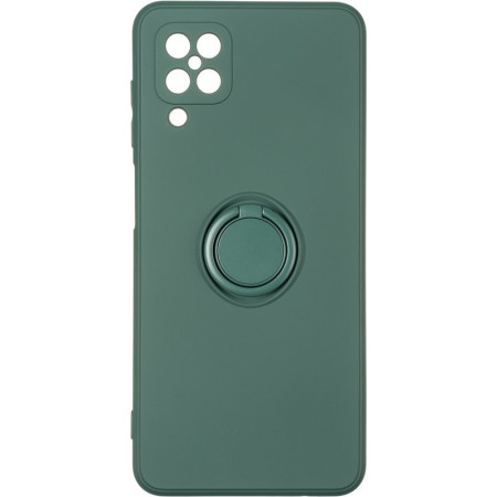 Чехол-силикон Gelius Ring Holder Case Samsung A125, A12 / M127, M12 Dark Green