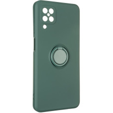 Чохол-силікон Gelius Ring Holder Case Samsung A125, A12 / M127, M12 Dark Green