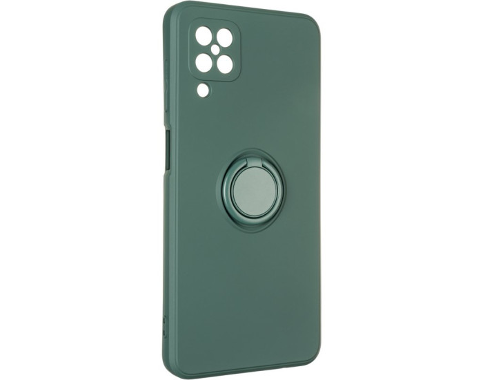 Чохол-силікон Gelius Ring Holder Case Samsung A125, A12 / M127, M12 Dark Green