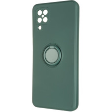 Чохол-силікон Gelius Ring Holder Case Samsung A125, A12 / M127, M12 Dark Green