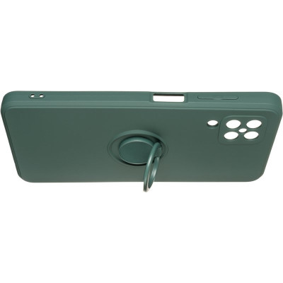Чохол-силікон Gelius Ring Holder Case Samsung A125, A12 / M127, M12 Dark Green