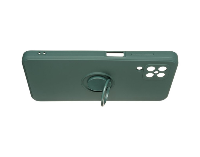 Чохол-силікон Gelius Ring Holder Case Samsung A125, A12 / M127, M12 Dark Green