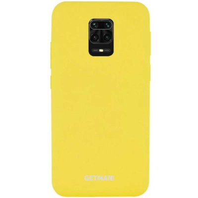 Чехол-силикон оригинал Soft Case Xiaomi Redmi Note 9 Pro Max / Note 9 Pro / Note 9S Yellow