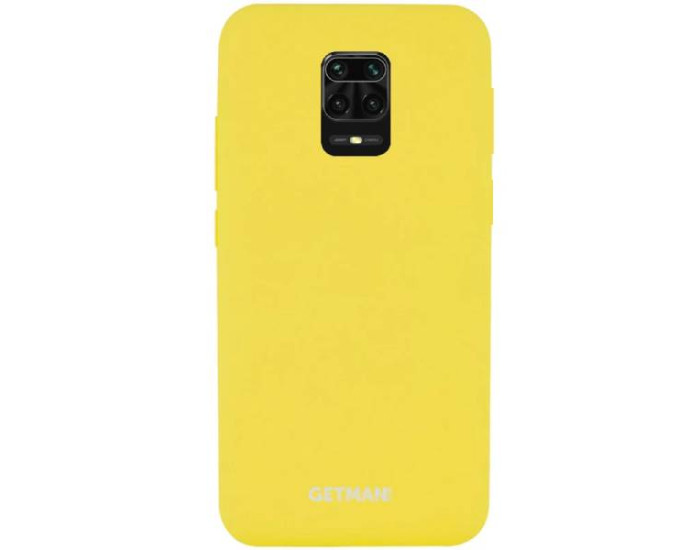 Чехол-силикон оригинал Soft Case Xiaomi Redmi Note 9 Pro Max / Note 9 Pro / Note 9S Yellow