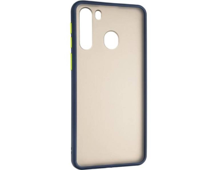 Чохол-силікон Gelius Bumper Mat Samsung A215 A21 Black