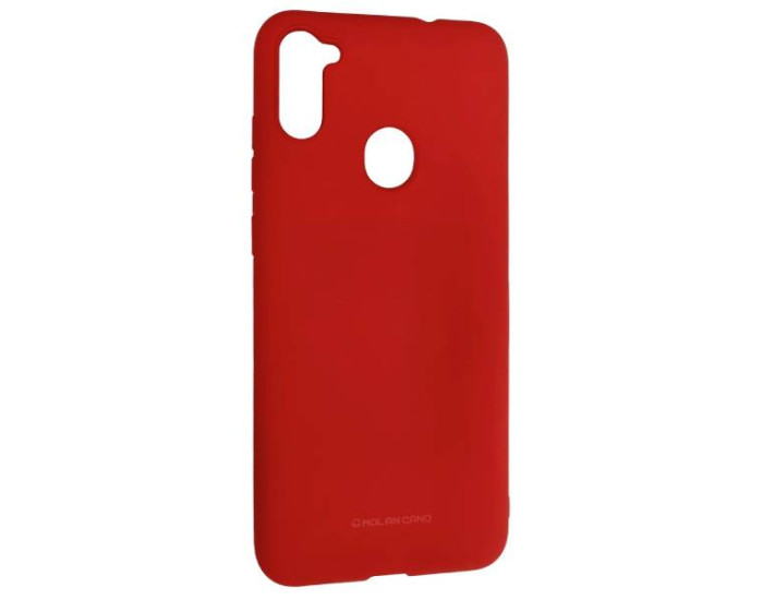 Чехол-силикон оригинал Full Soft Matte Samsung A115 A11 / M115 M11 Red