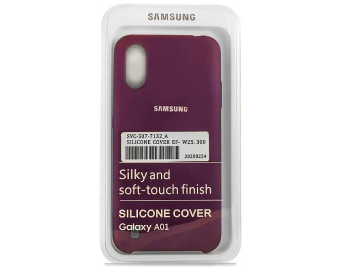 Чехол-силикон оригинал Full Soft Case Samsung A015 A01 Violet