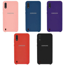 Чехол-силикон оригинал Full Soft Case Samsung A015 A01 Blue