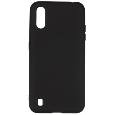 Чехол-силикон оригинал Full Soft Case Samsung A015 A01 Black (Класс B)