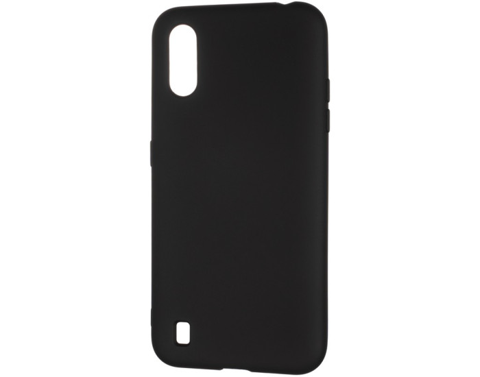Чехол-силикон оригинал Full Soft Case Samsung A015 A01 Black