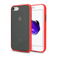 Чехол-силикон Gingle Matte Case Samsung A105 A10 / M105 M10 Red/Black