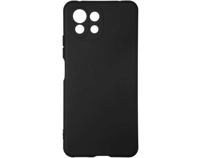 Чехол-силикон оригинал Full Soft Matte Xiaomi Mi 11 Lite Black
