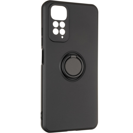 Чехол-силикон Gelius Ring Holder Case for Samsung A145 (A14) Black