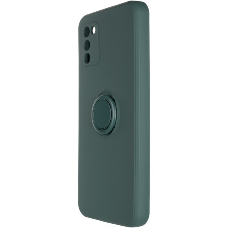 Чехол-силикон Gelius Ring Case Samsug A035, A03 Dark Green