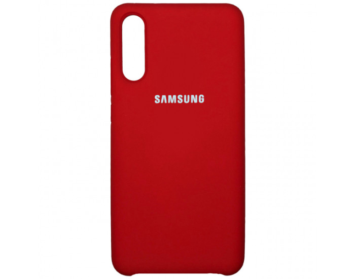 Чехол-силикон оригинал Soft Matte Samsung A307 A30s / A505 A50 Red