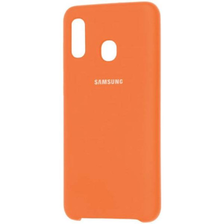 Чехол-силикон оригинал Soft Matte Samsung A205 A20 / A305 A30 Orange