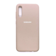 Чехол-силикон оригинал Full Soft Matte Samsung A307 A30s / A505 A50 Pink