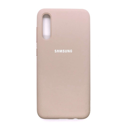 Чехол-силикон оригинал Full Soft Matte Samsung A307 A30s / A505 A50 Pink
