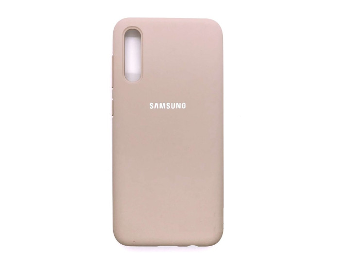 Чехол-силикон оригинал Full Soft Matte Samsung A307 A30s / A505 A50 Pink