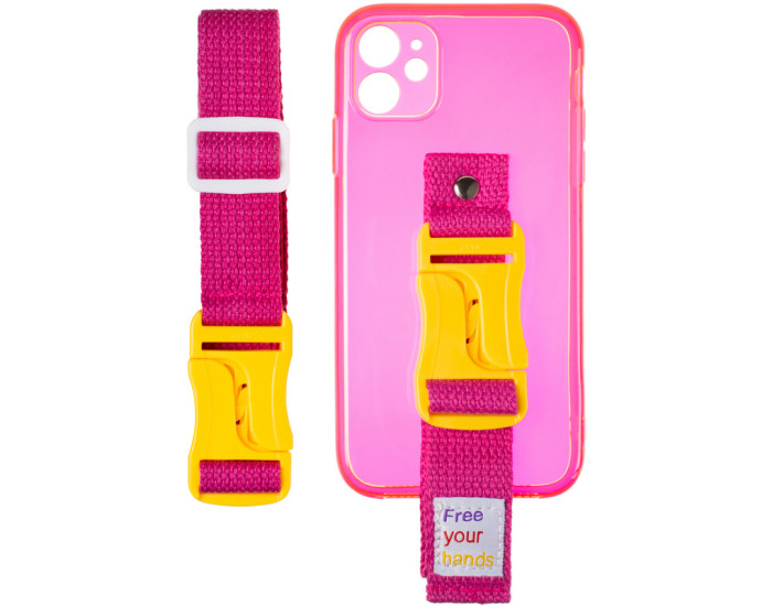 Чохол-силікон Gelius Sport Case iPhone 11 Pink