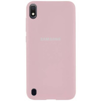 Чехол-силикон Twins Samsung A105 A10 / M105 M10 Pink (Класс B)