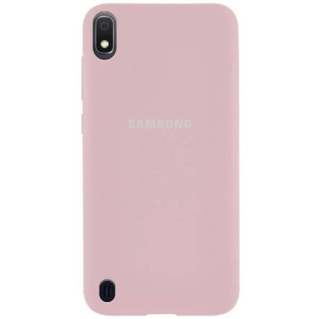 Чехол-силикон Twins Samsung A105 A10 / M105 M10 Pink (Класс B)