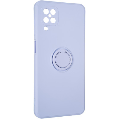 Чохол-силікон Gelius Ring Holder Case для Samsung A125, A12 / M127, M12 Lilak