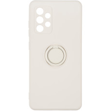 Чехол-силикон Gelius Ring Holder Case для Samsung A525 (A52) Ivory White