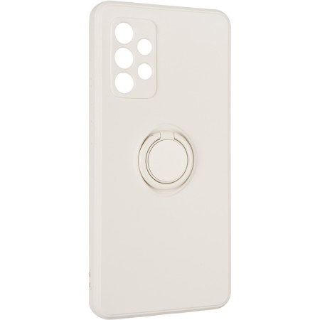 Чехол-силикон Gelius Ring Holder Case для Samsung A525 (A52) Ivory White