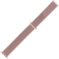 Ремешок для Apple Watch 38/40 mm Nylon Sport Loop (Розовый / Pink Sand)