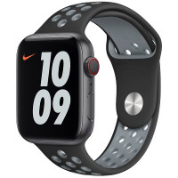 Ремешок для Apple Watch Nike Series 38/40 mm Black/Grey