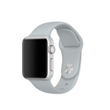 Силиконовый ремешок для Apple Watch Series 38/40 mm (Серый / Mist)