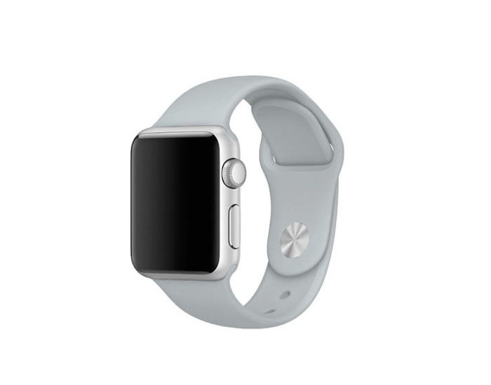 Силиконовый ремешок для Apple Watch Series 38/40 mm (Серый / Mist)