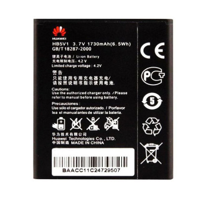 Аккумулятор Huawei Ascend Y511-U30 Dual Sim, U8833 Ascend Y300 , Li-ion, 3,7 В, 1730 мАч