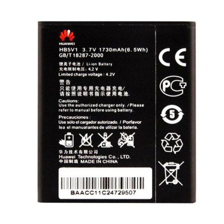 Аккумулятор Huawei Ascend Y511-U30 Dual Sim, U8833 Ascend Y300 , Li-ion, 3,7 В, 1730 мАч
