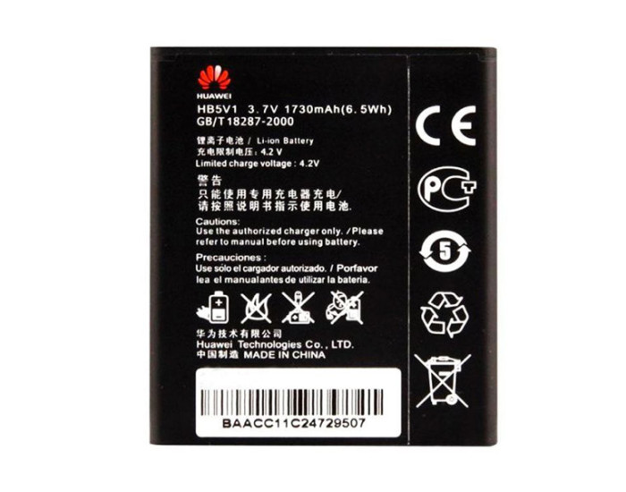 Аккумулятор Huawei Ascend Y511-U30 Dual Sim, U8833 Ascend Y300 , Li-ion, 3,7 В, 1730 мАч
