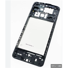Средняя часть корпуса для Samsung A12 / A127F черная
