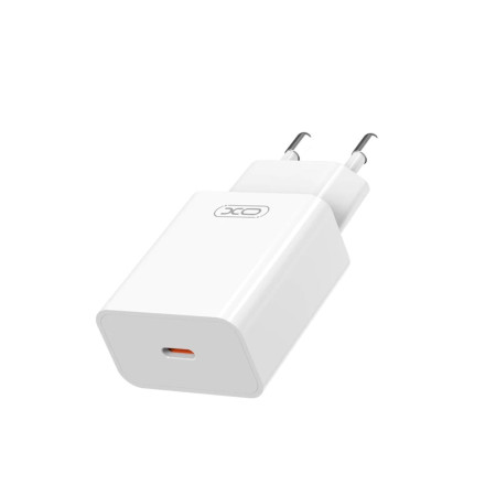 Сетевое зарядное устройство XO L126 (USB-C/PD20W) Fast Charging Charger White
