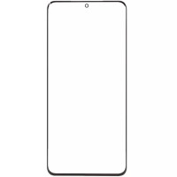 Стекло фронтальное Samsung G985 S20 Plus, черное