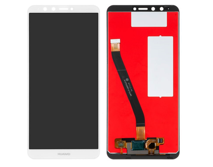 Дисплей с сенсорным экраном (модуль) Huawei Enjoy 8 Plus, Y9 2018, FLA-LX1, FLA-LX3, белый