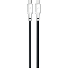 Кабель USB Gelius Full Silicon GP-UCN001CC Type-C to Type-C Black/White