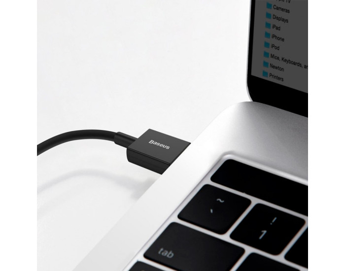 Кабель USB Baseus Superior Series Fast Charging Data Cable USB to Type-C (66W/1m) Black (CATYS-01) 